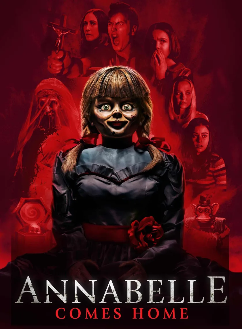Annabelle Comes Home (2019) (Hindi + English) Dual Audio Hollywood Movie BluRay HD ESub