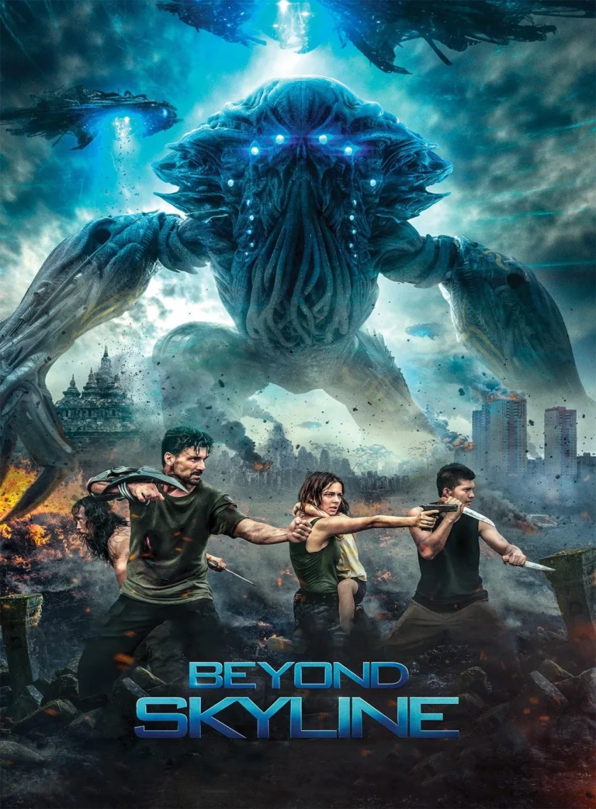 Beyond Skyline (2017) (Hindi + English) Dual Audio Hollywood Movie BluRay HD ESub