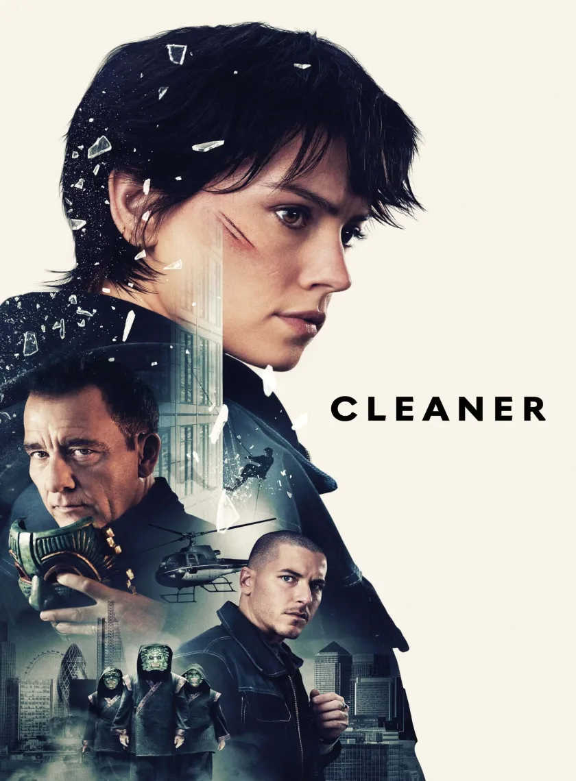 Cleaner (2025) (Hindi + English) Dual Audio Hollywood Movie HD ESub