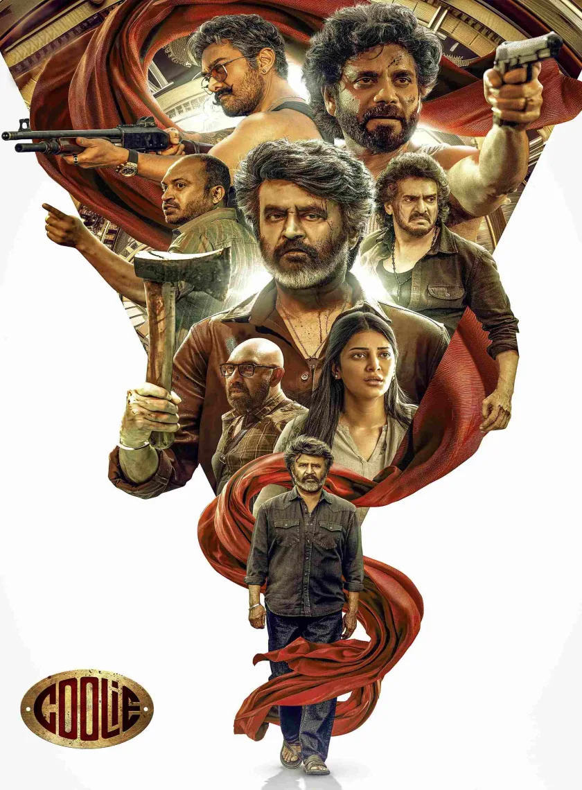 Coolie (2025) (Hindi + Tamil) Dual Audio UnCut South Movie HD ESub