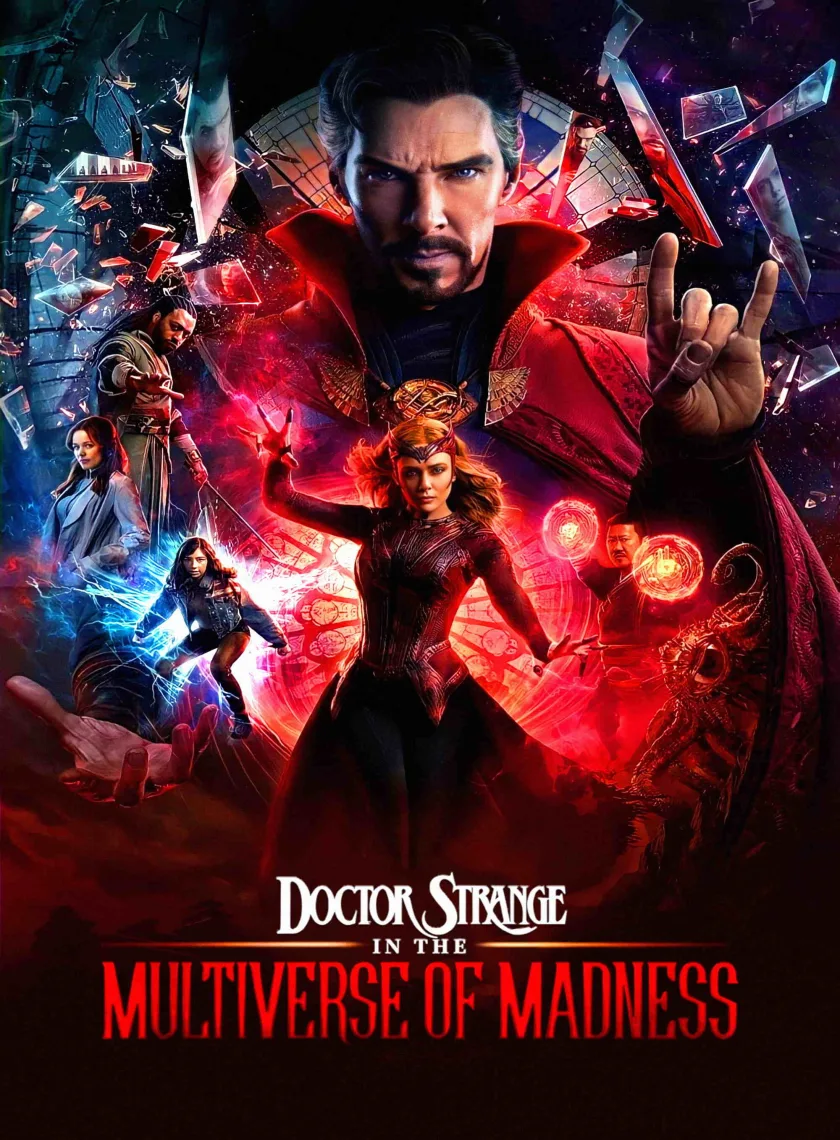 Doctor Strange in the Multiverse of Madness (2022) (Hindi + English) Dual Audio MCU Hollywood Movie BluRay HD ESub