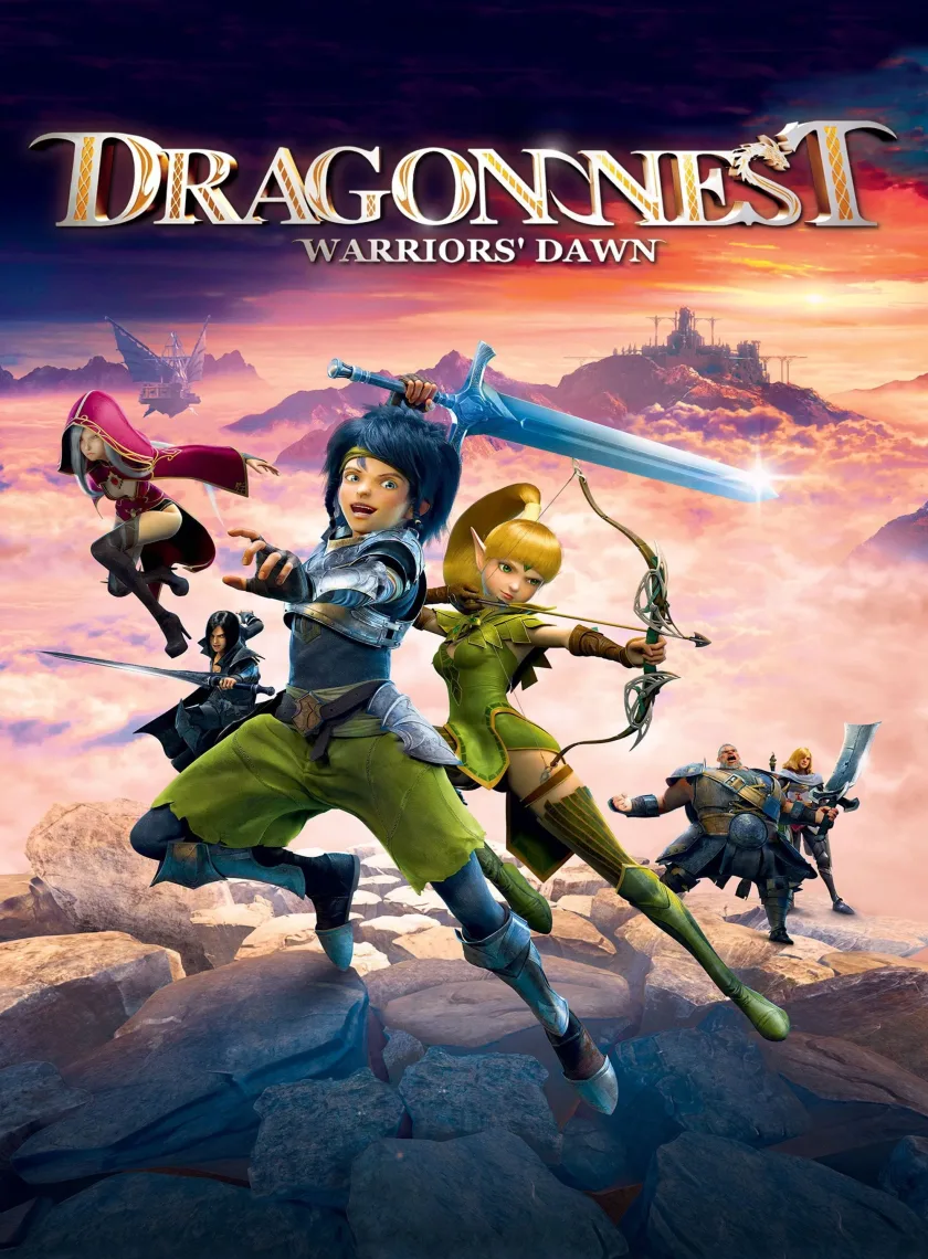Dragon Nest - Warriors Dawn (2014) (Hindi + English) Dual Audio Animated Movie BluRay HD ESub