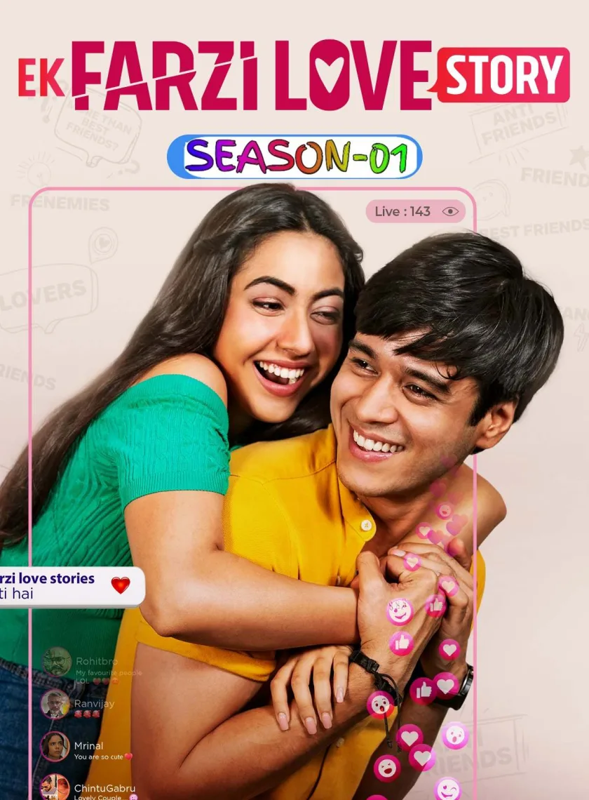 Ek Farzi Love Story S01 (2025) Hindi Completed Web Series HEVC ESub