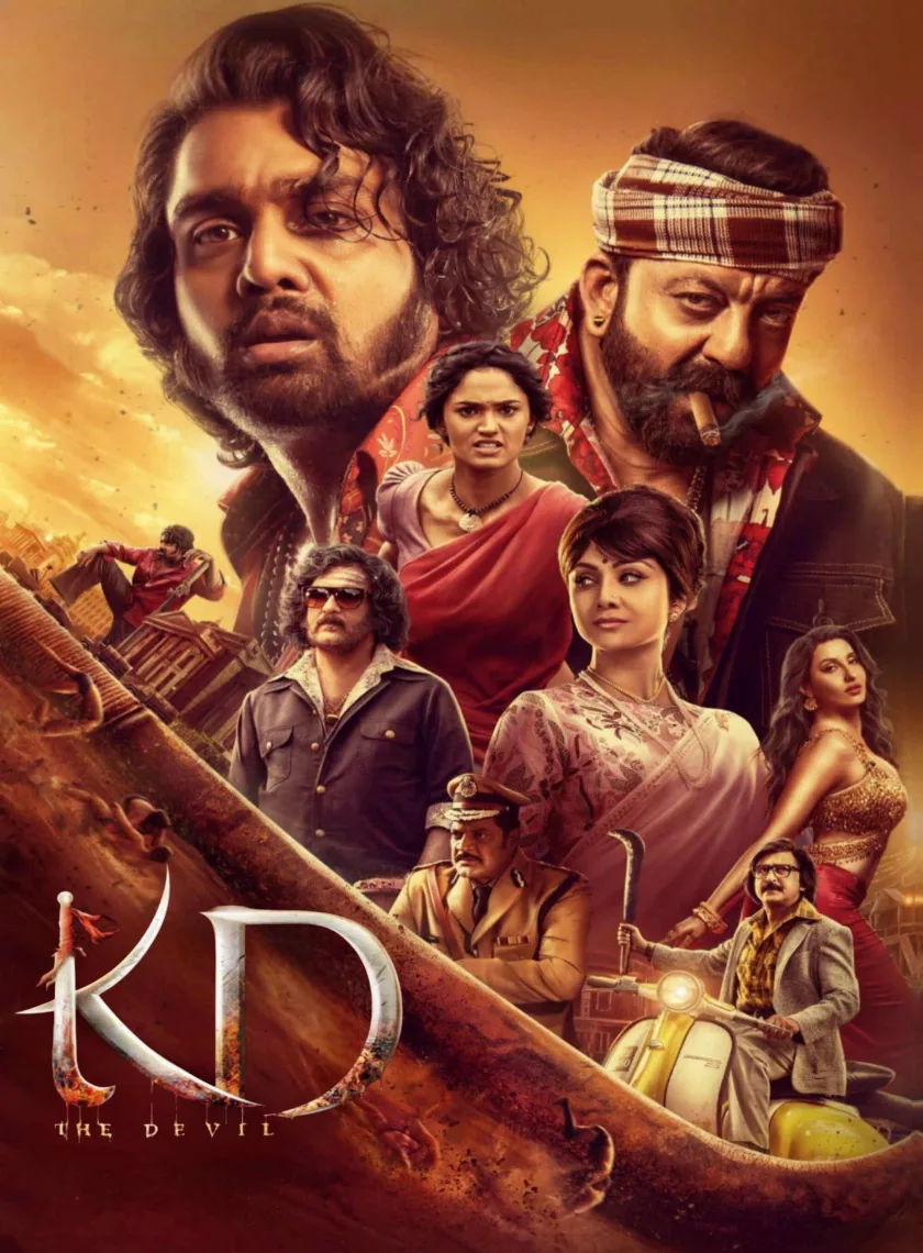 KD - The Devil (2026) (Hindi HQ + Kannada) Dual Audio UnCut South Movie HD ESub
