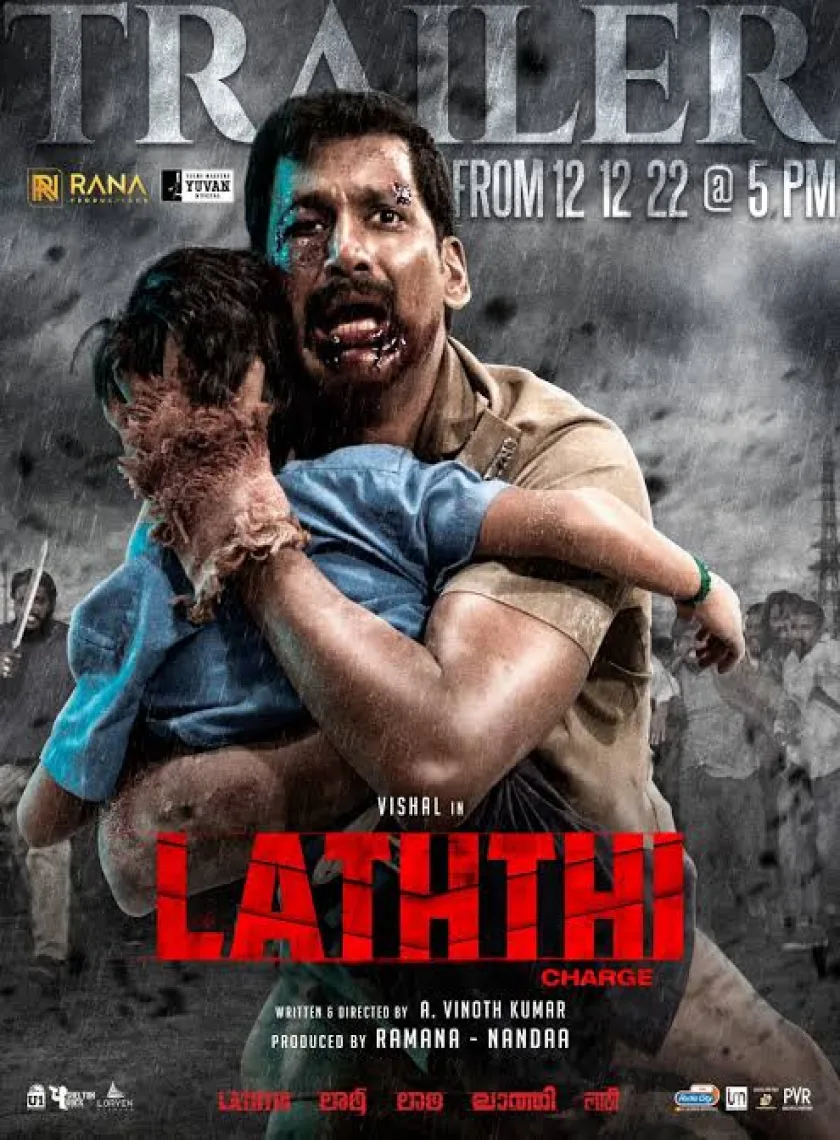Laththi (2023) South Hindi Dubbed UnCut {Hindi + Tamil} Full Movie HD ESub