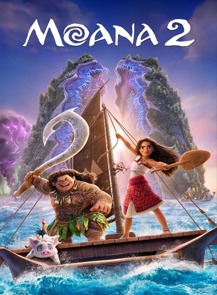 Moana 2 (2024) (Hindi + English) Dual Audio Animated Movie HD ESub