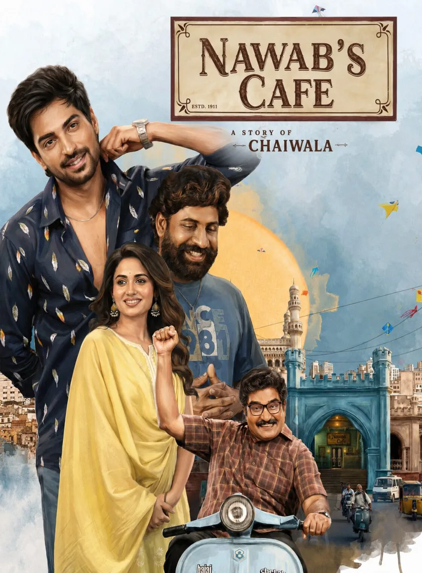 Nawabs Cafe (2026) (Hindi + Telugu) Dual Audio UnCut South Movie HD ESub