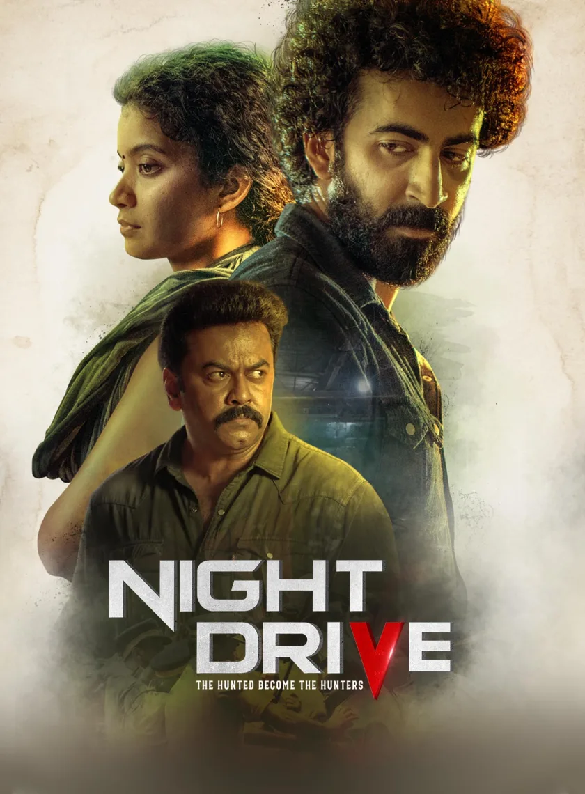 Night Drive (2022) (Hindi + Malayalam) Dual Audio UnCut South Movie HD ESub