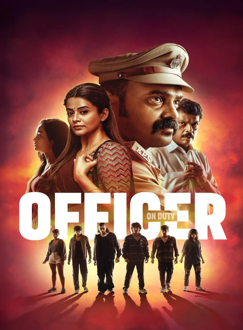 Officer on Duty (2025) (Hindi + Malayalam) Dual Audio UnCut South Movie HD ESub