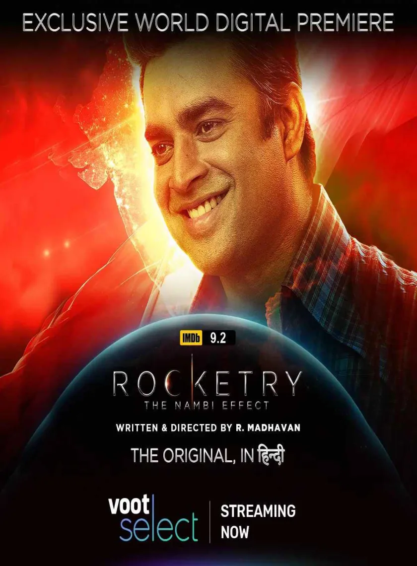Rocketry The Nambi Effect (2022) Hindi Dubbed Full Movie HD ESub
