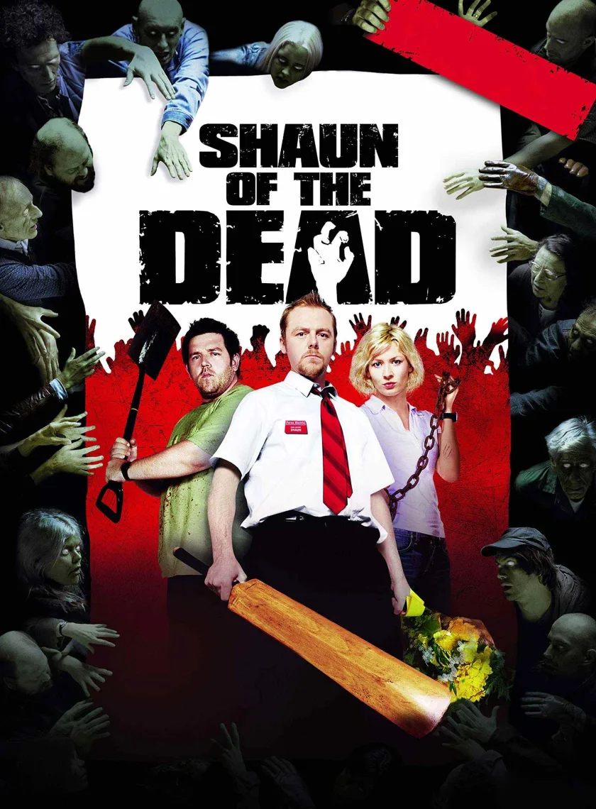 Shaun of the Dead (2004) (Hindi + English) Dual Audio Hollywood Movie BluRay HD ESub