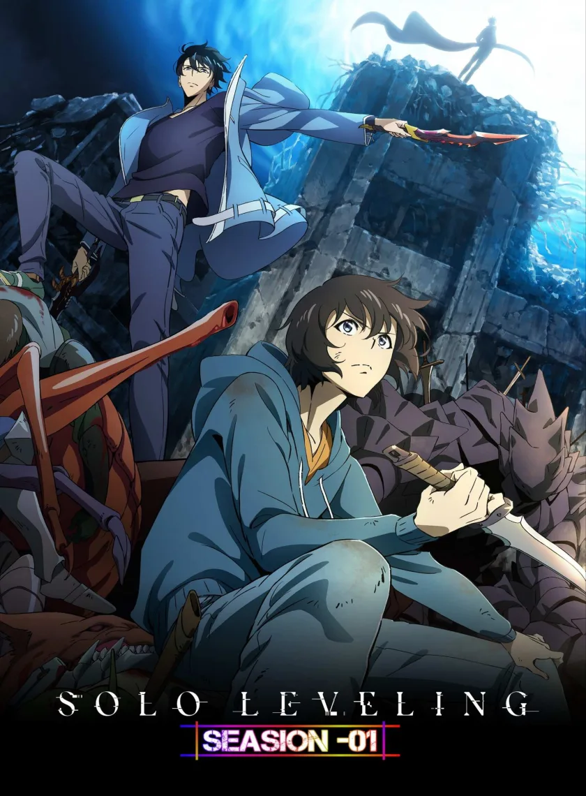 Solo Leveling S01 (2024) (Hindi + English) Dual Audio Animation Completed Web Series BluRay HEVC ESub