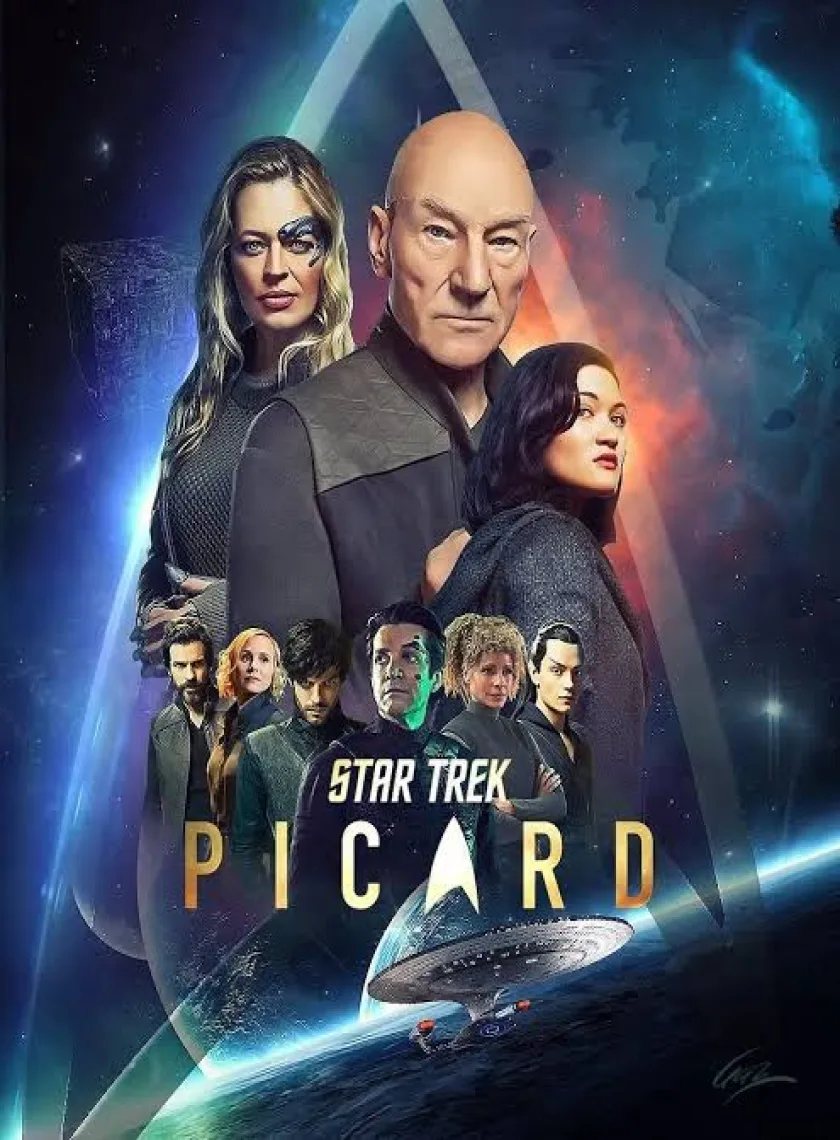 Star Trek - Picard S01 (2020) (Hindi + English) Dual Audio Completed Web Series HEVC ESub