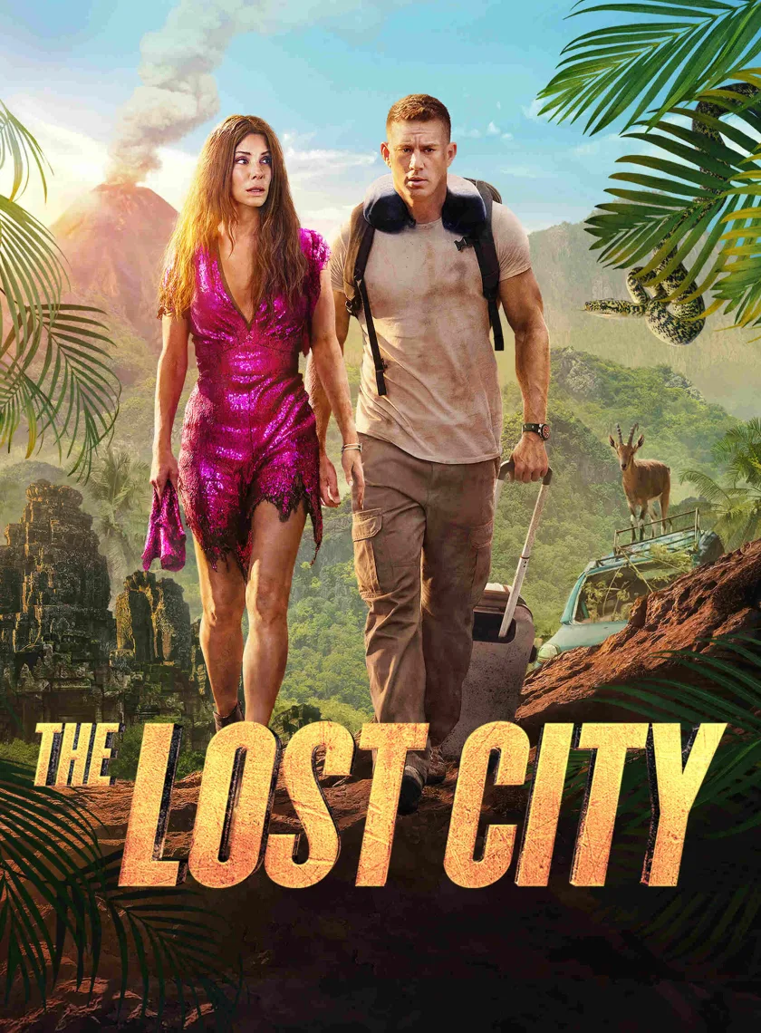 The Lost City (2022) (Hindi + English) Dual Audio Hollywood Movie BluRay HD ESub