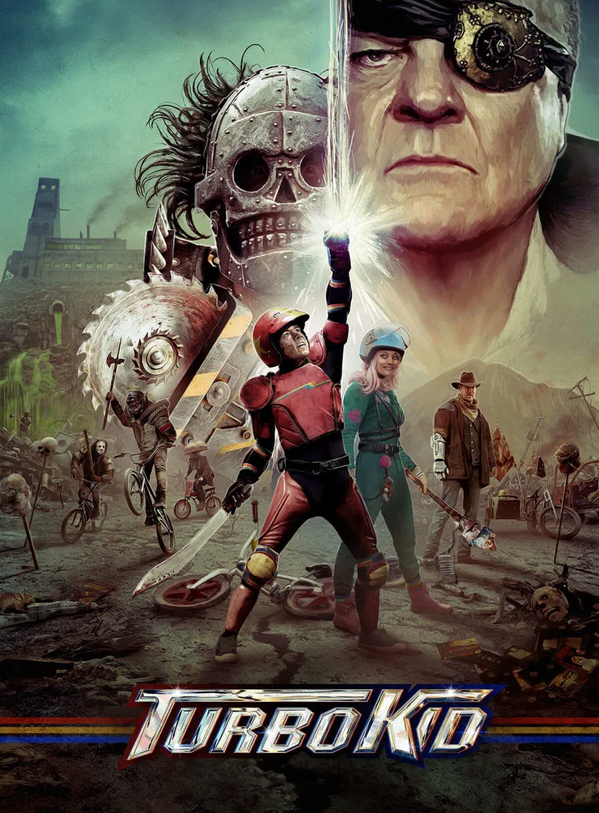 Turbo Kid (2015) (Hindi + English) Dual Audio Hollywood Movie BluRay HD ESub