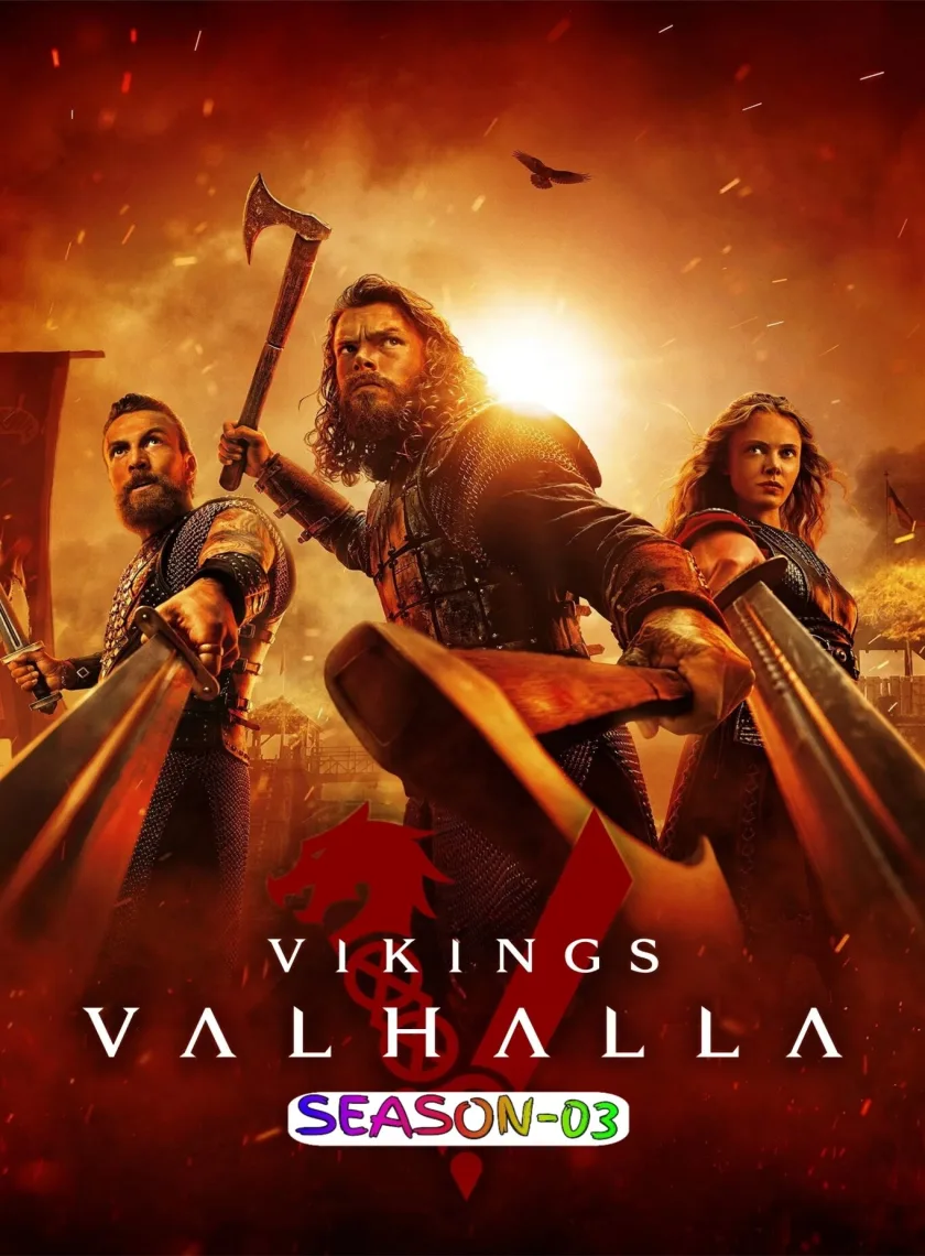 Vikings - Valhalla S03 (2024) (Hindi + English) Dual Audio Completed Web Series HEVC ESub
