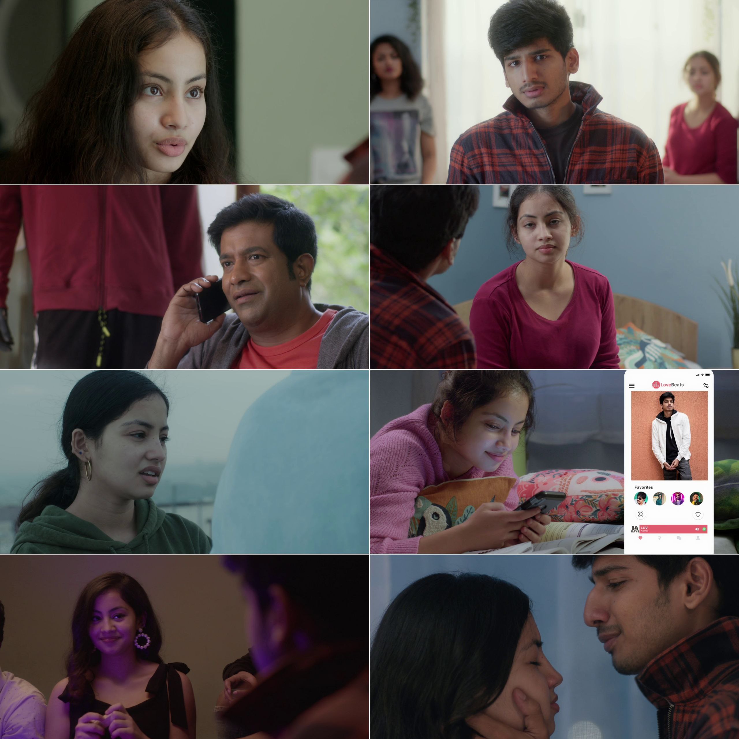 14 Days - Girlfriend Intlo (2025) (Hindi + Telugu) Dual Audio UnCut South Movie HD ESub screenshot