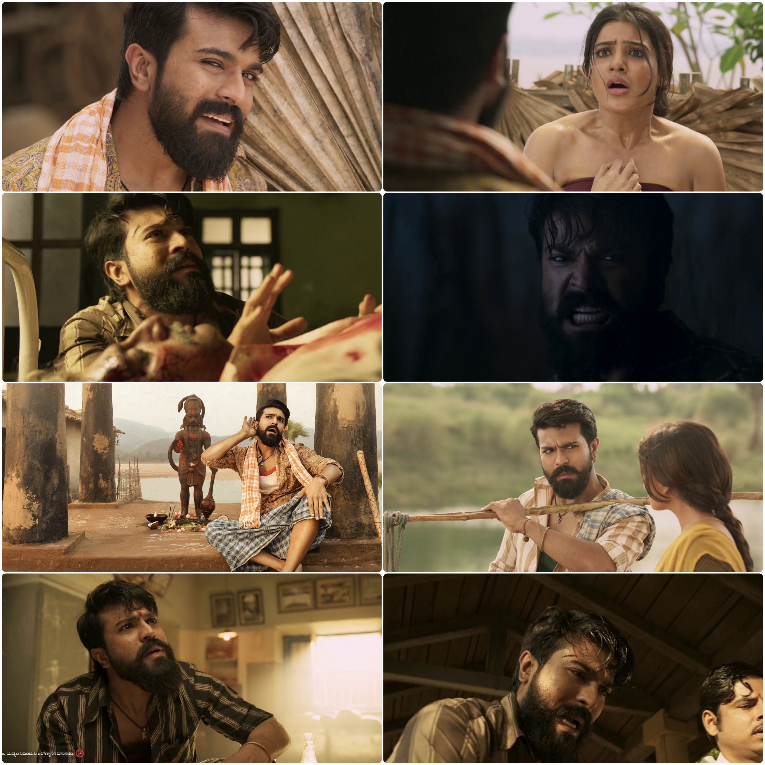 Rangasthalam (2018) (Hindi + Telugu) Dual Audio UnCut South Movie BluRay HD ESub screenshot