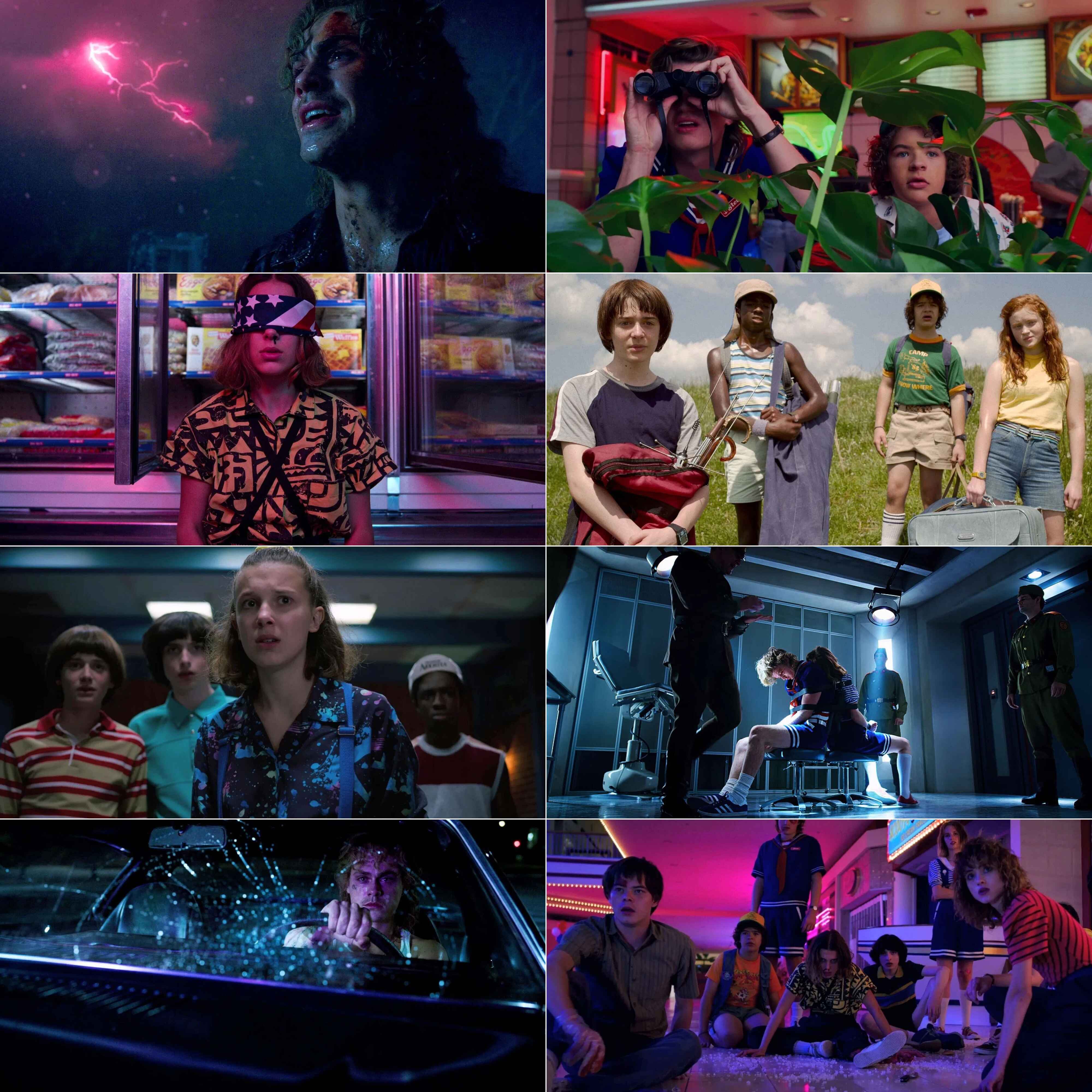 Stranger Things S03 (2019) (Hindi + English) Dual Audio Completed Web Series HEVC ESub screenshot