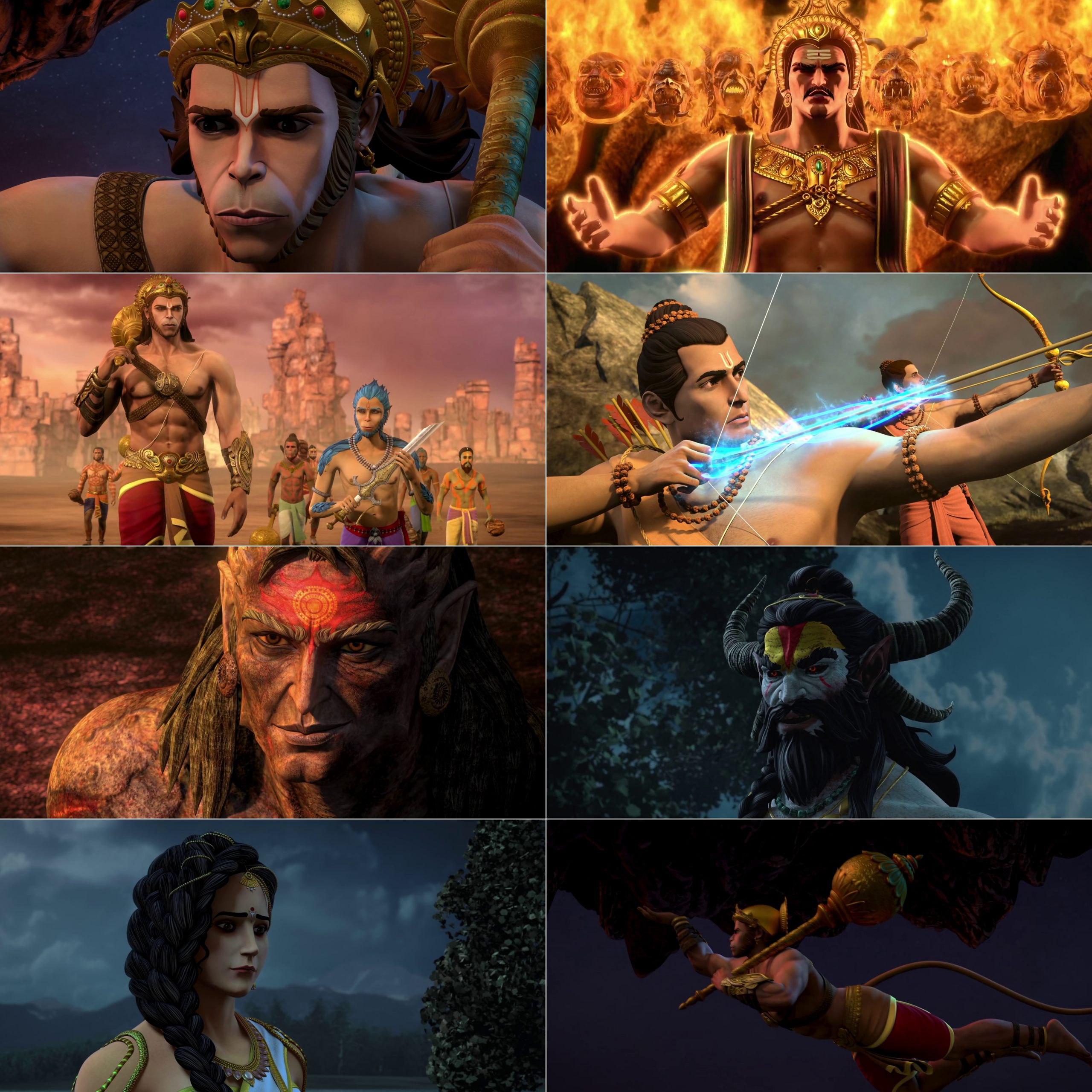 The Legend of Hanuman S06 (2025) Hindi Animation Completed Web Series HEVC ESub screenshot
