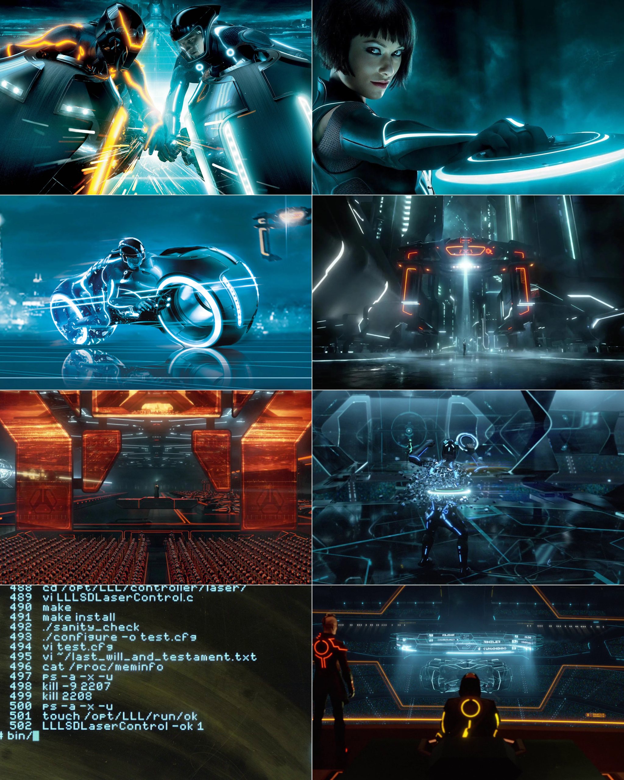 Tron Legacy (2010) (Hindi + English) Dual Audio Hollywood Movie BluRay HD ESub screenshot